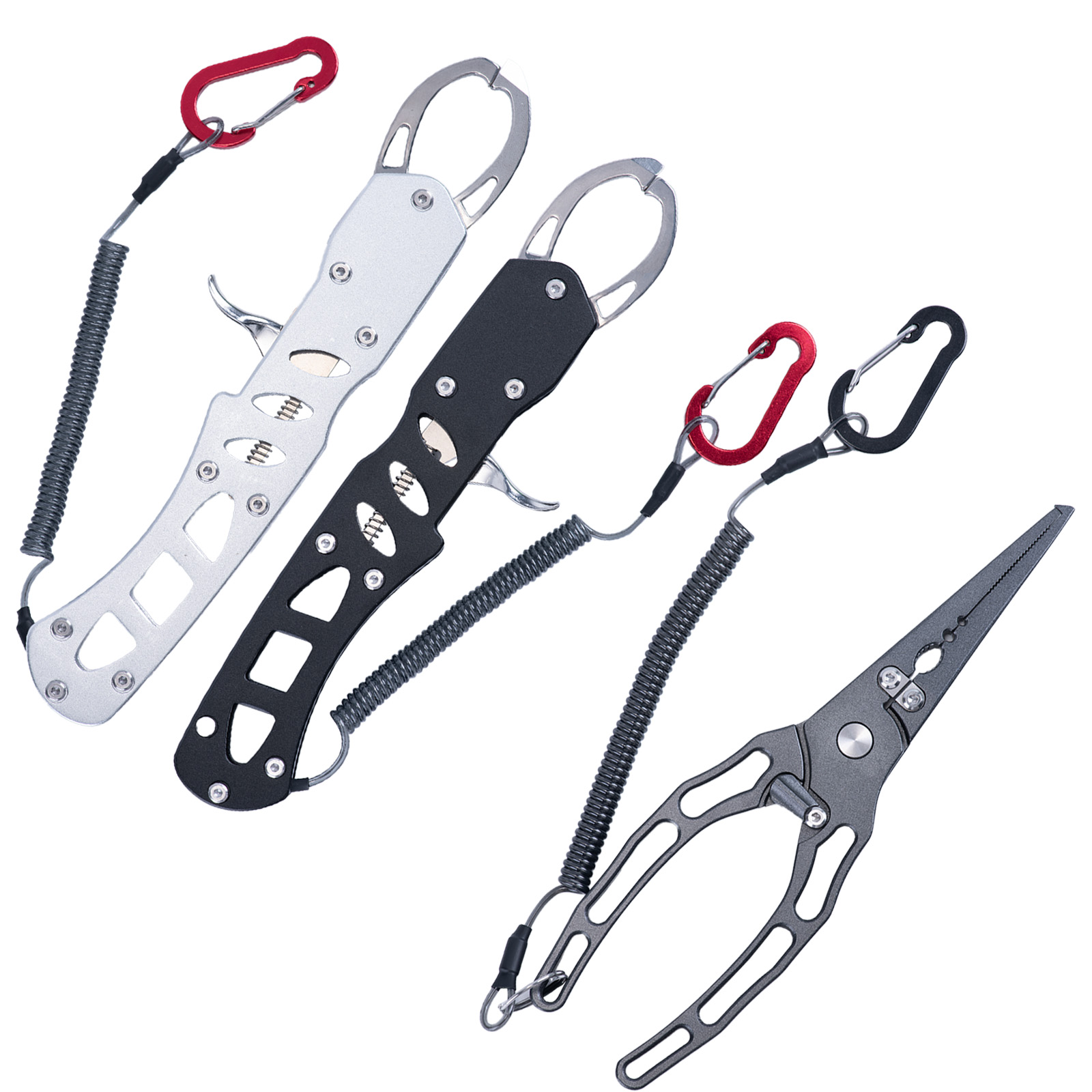 Fishing Hook Remover - 낚시 플라이어 및 피쉬 그리퍼 콤보