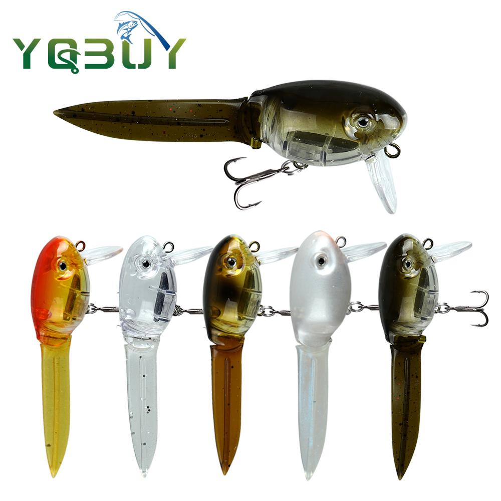 Fishing Hook Treble - 1개입 타드폴 하드베이트 낚시 루어, 8g/8.5cm,