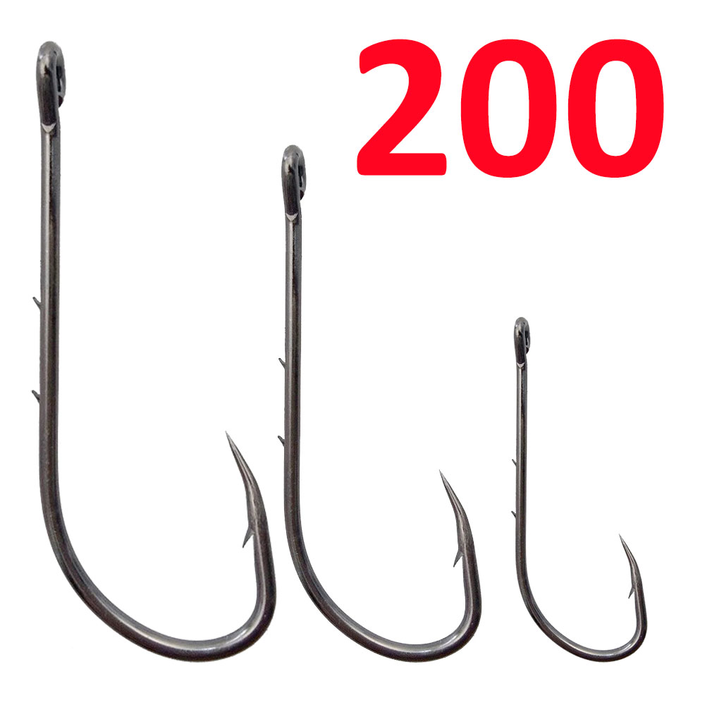 200 개 Baitholder Fishhook 잉어 낚 - Fishing Hook Circle 리뷰 및 가격